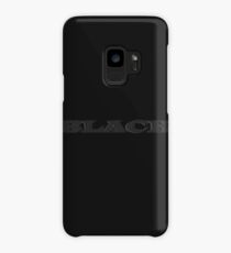 Black Case/Skin for Samsung Galaxy