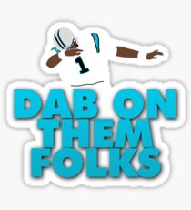 Pegatina Dab sobre ellos gente