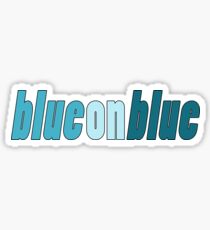 Blue on Blue Pride Sticker