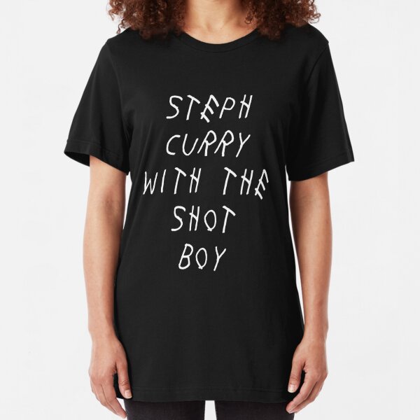steph curry with the shot t shirt