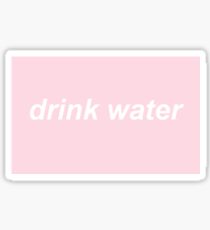 Wasser trinken Sticker