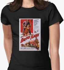 Movie Poster Merchandise Women's Fitted T-Shirt