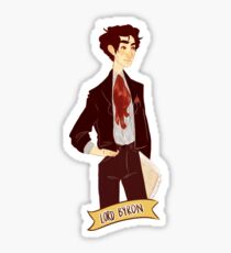 lord byron Sticker