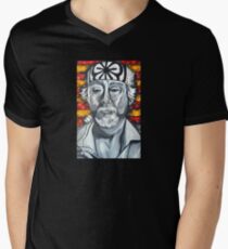 Herr Miyagi T-Shirt mit V-Ausschnitt für Männer