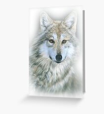 Wolf Greeting Card