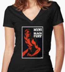 Movie Poster Merchandise Women's Fitted V-Neck T-Shirt