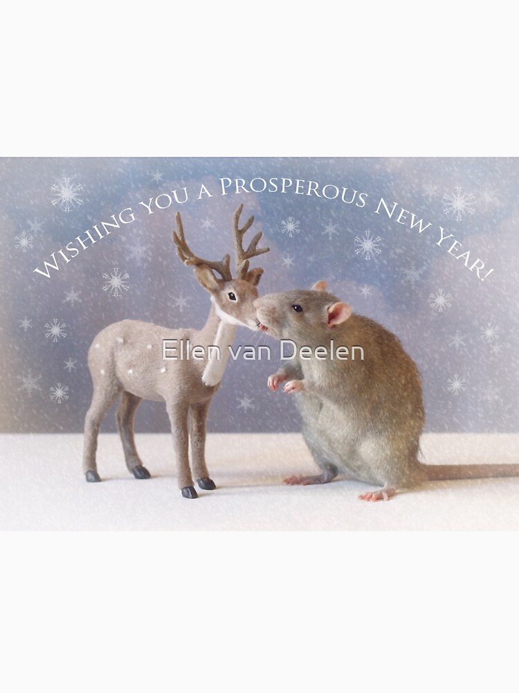 Wishing you a prosperous new year! by Ellen