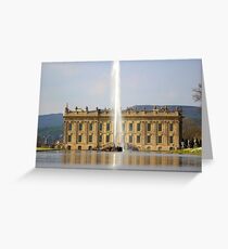 Chatsworth House Greeting Card