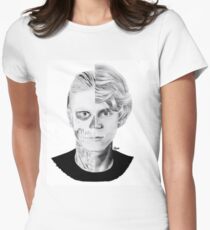 evan peters Women's Fitted T-Shirt