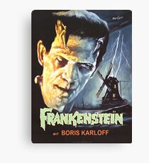 Movie Poster Merchandise Canvas Print