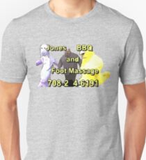 Jones BBQ and Foot Massage Unisex T-Shirt
