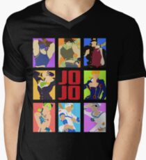 JoJo's Bizarre Adventure - Heroes Men's V-Neck T-Shirt