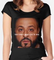 DJ Khaled - Win Women's Fitted Scoop T-Shirt