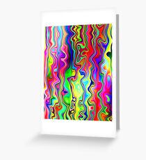 Spectraglyph Greeting Card