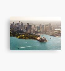 Sydney from the Sky Metal Print