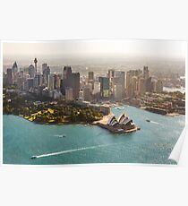 Sydney from the Sky Poster