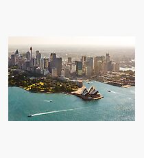 Sydney from the Sky Photographic Print