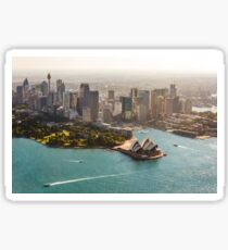 Sydney from the Sky Sticker