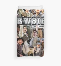 Newsies on Broadway photo collage Duvet Cover