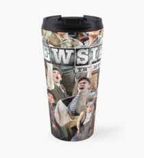 Newsies on Broadway photo collage Travel Mug