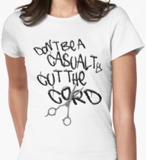 Shinedown's "Cut the Cord" Women's Fitted T-Shirt