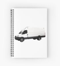 big transport van Spiral Notebook