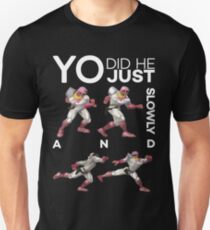 Yo, did he just walk up slowly and Down-Smash? - Super Smash Bros. Melee - Scar Unisex T-Shirt