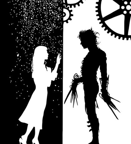 Edward Scissorhands: Stickers | Redbubble