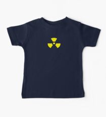 Radioactive T-Shirt Sticker Duvet Baby Tee