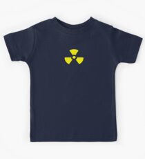 Radioactive T-Shirt Sticker Duvet Kids Tee