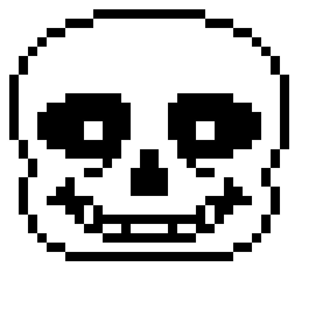 Undertale Sans Head