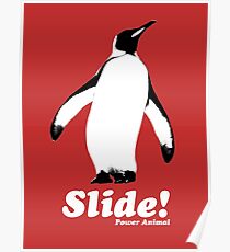 Fight Club Power Animal Slide T shirt Poster