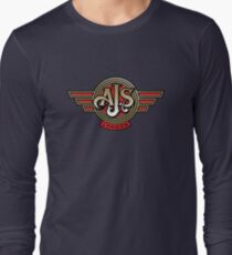 Classic British Motorcycle - AJS Long Sleeve T-Shirt