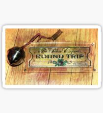 Polar Express Bell and Ticket Sticker