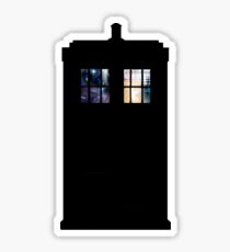 Anywhere in Time and Space Sticker