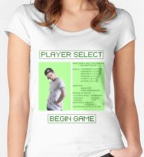 Jacksepticeye Player Select Screen Women's Fitted Scoop T-Shirt