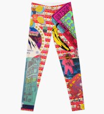 Andy Warhol collage Leggings