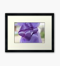 Ribbon Framed Print