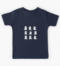 Nine cute white kittens Kids Tee