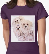 Maltese Women's Fitted T-Shirt