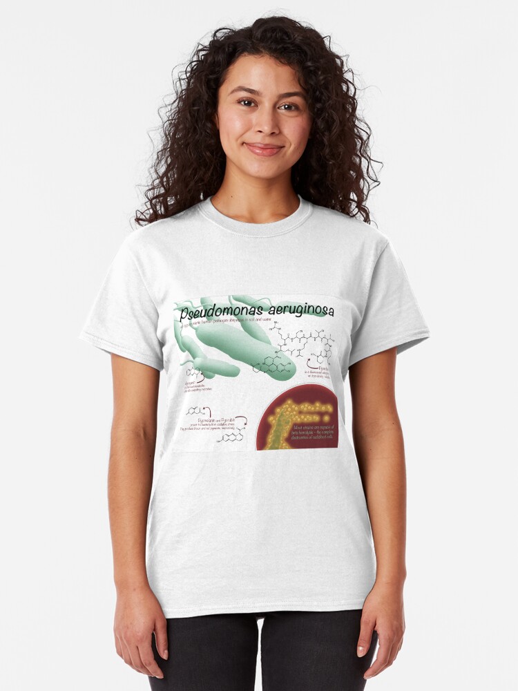 Alternate view of Pseudomonas aeruginosa Classic T-Shirt