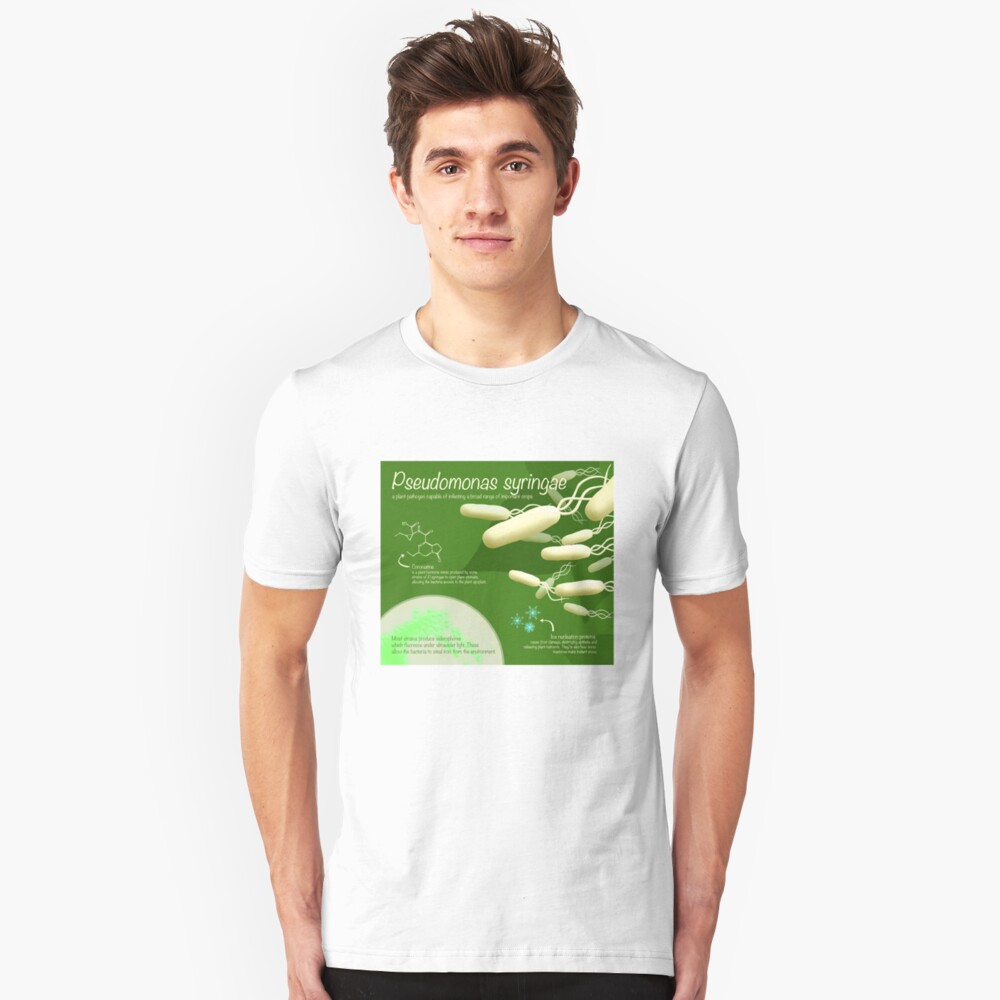 Pseudomonas syringae Slim Fit T-Shirt
