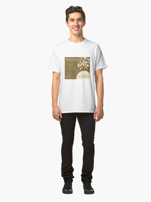Alternate view of Saccharomyces cerevisiae Classic T-Shirt