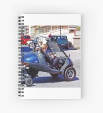 Danish transport Spiral Notebook