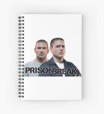Prison Break: Michael and Lincoln Spiral Notebook