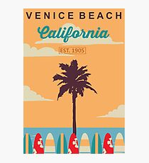 Venice Beach - California. Photographic Print