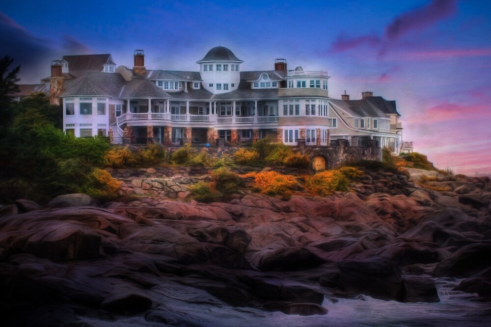 "Cape Neddick Maine Scenic Vista" by Shelley Neff Redbubble