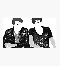 Dan & Phil | Grey & Grey Photographic Print