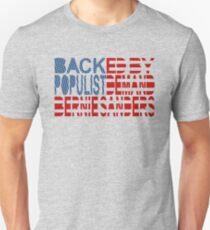 Backed by Populist Demand: Bernie Sanders Unisex T-Shirt