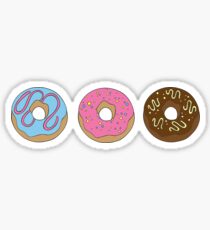 Donut Worry Sticker